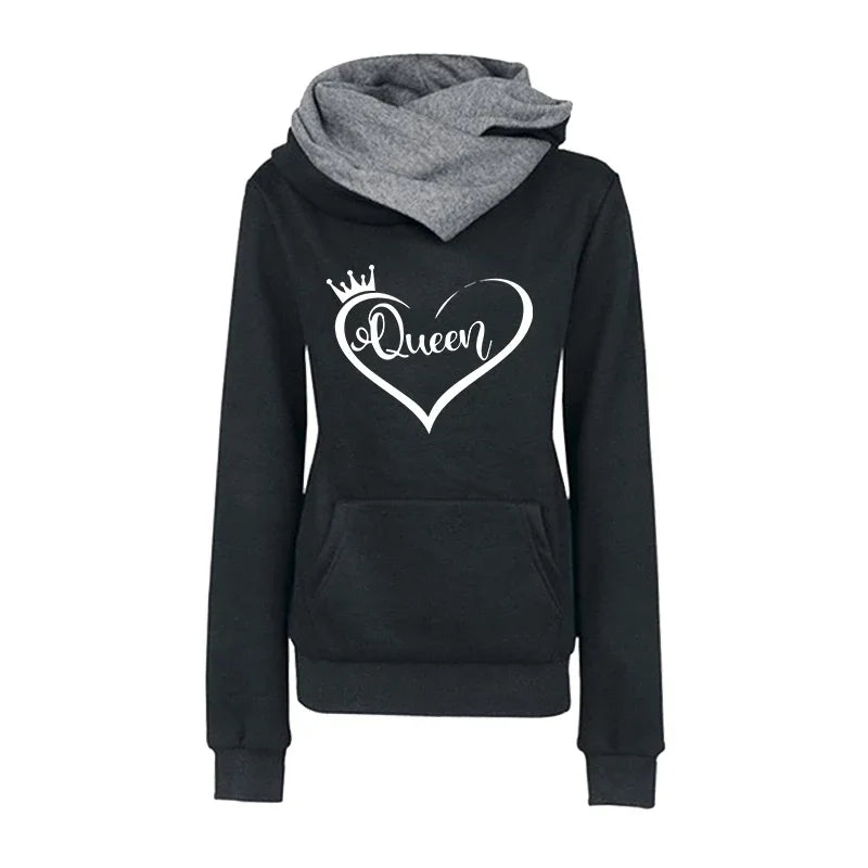 Fashion Women's Tracksuit Autumn Winter Quality Hoodies Casual Print Single Sport Pants Comfort Outdoors Daily Jogging Gym Woman