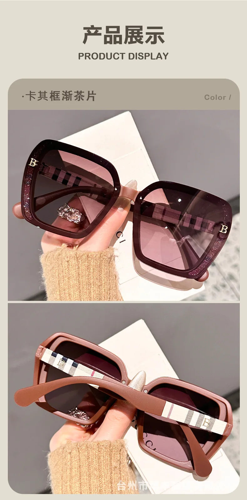 2025 New Polarized Sun Glasses Ladies Glasses Legs High Definition Sunglasses Women Luxury High Quality Gafas De Sol UV400
