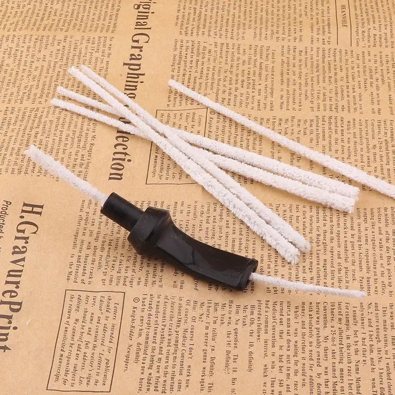 Smoking Essentials: 100pcs Wooden Pipe Cleaning Tools for Tobacco Pipes