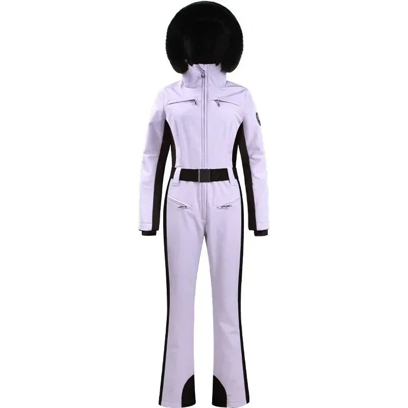 Skiing Suites 2025 Winter Snowboard Wear Outdoor Sports Overalls New 1PS Warm Female Ski Clothing Windproof Waterproof Jumpsuits