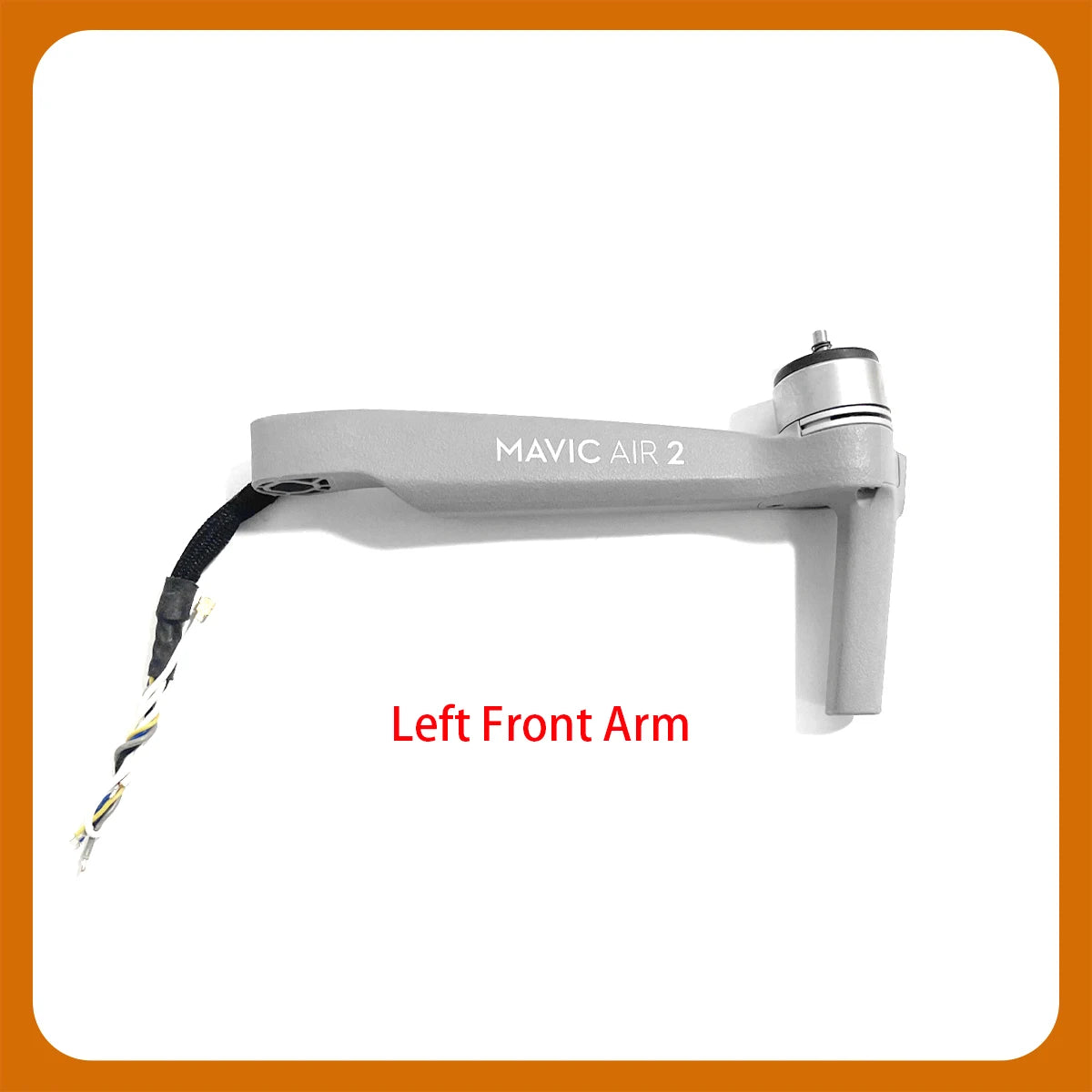 Original DJI Air2 gimbal left right front rear arms, upper  middle lower bottom shell, fuselage frame, upper lower brackets, GPS