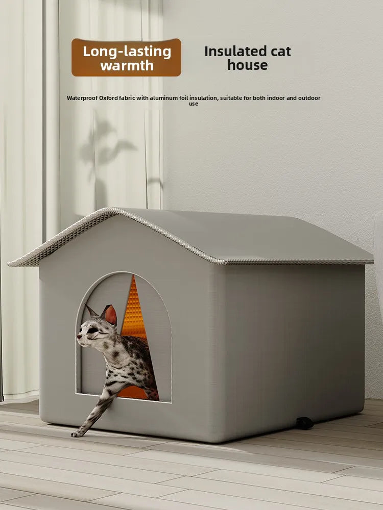 Outdoor Waterproof  Dog Shelter Winter Cold Proof Rain Sun Protection Warm All Season Universal Outdoor  House
