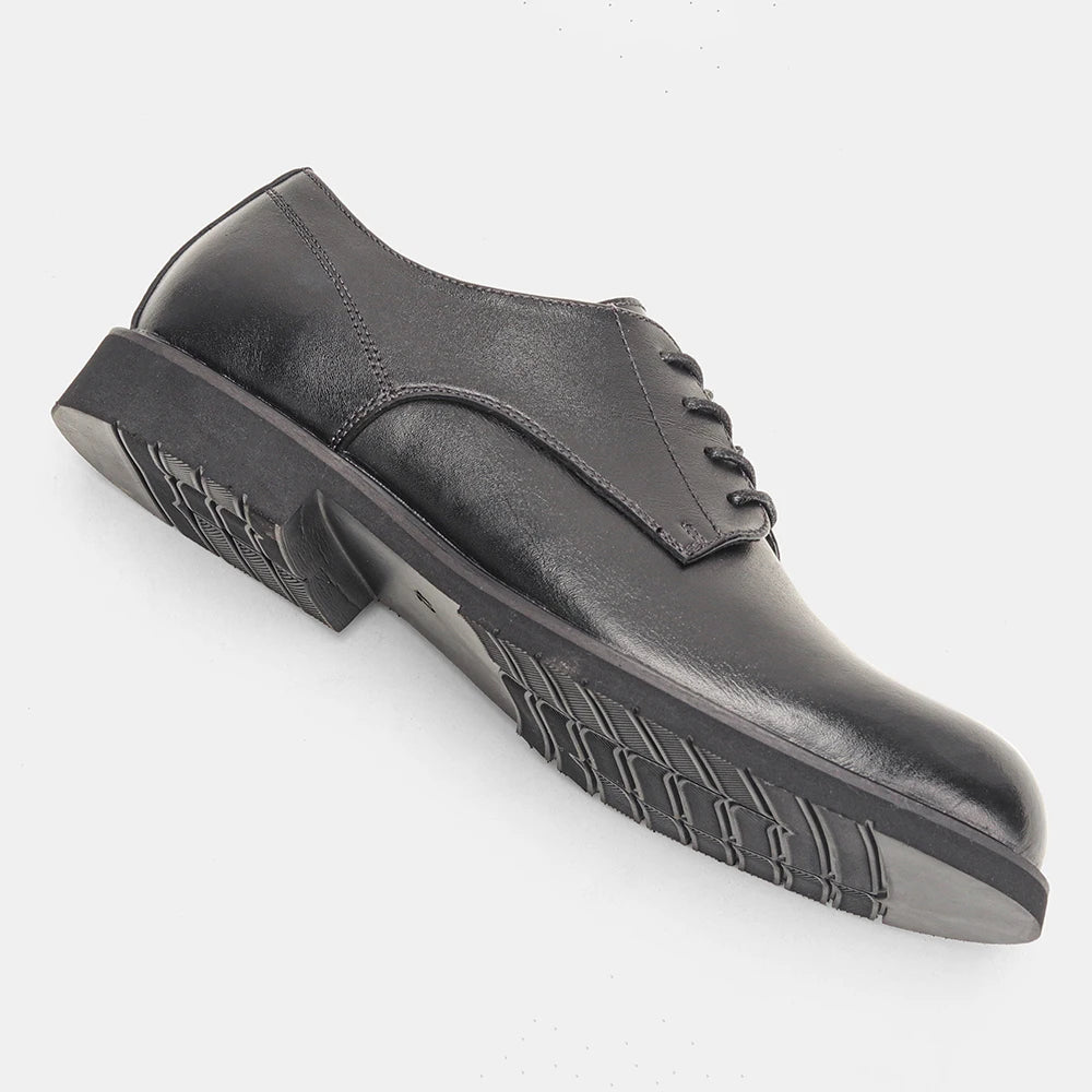 Genuine Leather Men Derby Shoes Ultralight Comfortable fashion Men Casual shoes Black Men Leather Shoes #KD6675