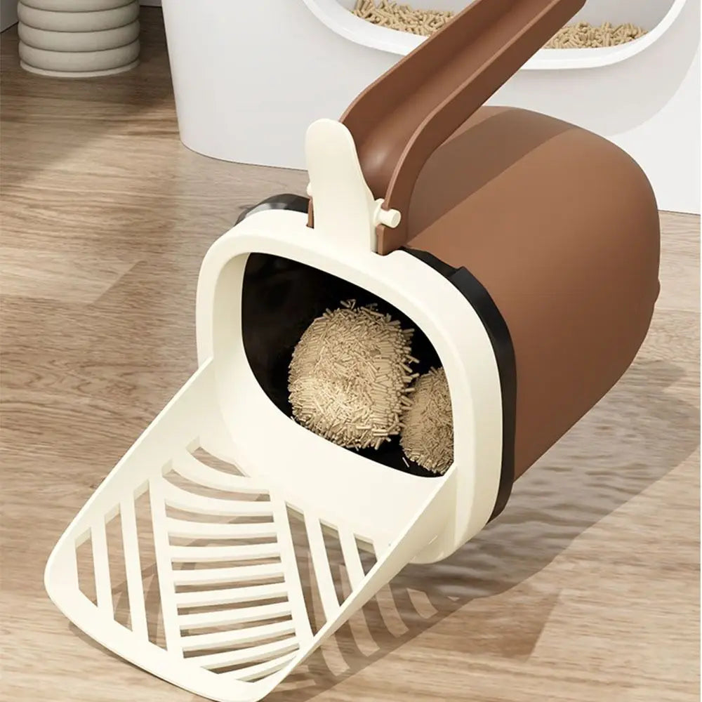 Cat Filter Clean Cat Litter Shovel Scoop Large Capacity Thickening Cat Litter Box Self Cleaning Comfortable Handle