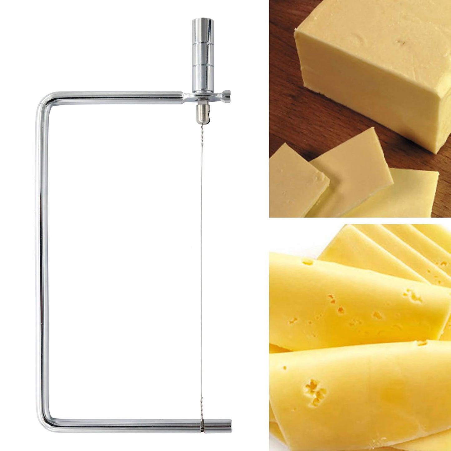 Cheese Slicer Professional Easily Fast Cutting Easy to Clean Versatile Kitchen Accessories Steel Wire Durable Cheese Cutter