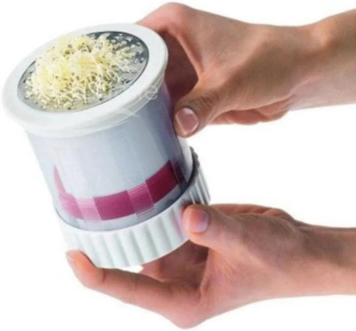 Manual Cheese Slicer Chese Cutter Butter Mill Spreadable Butter Cheese Gadgets Grater Mill with Lid Butter Dispenser Shredder