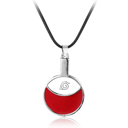 Anime Necklace Uchiha Itachi Kakashi Chain Cosplay Accessories Cartoon Decorate Jewelry Toys Children Christmas Gifts