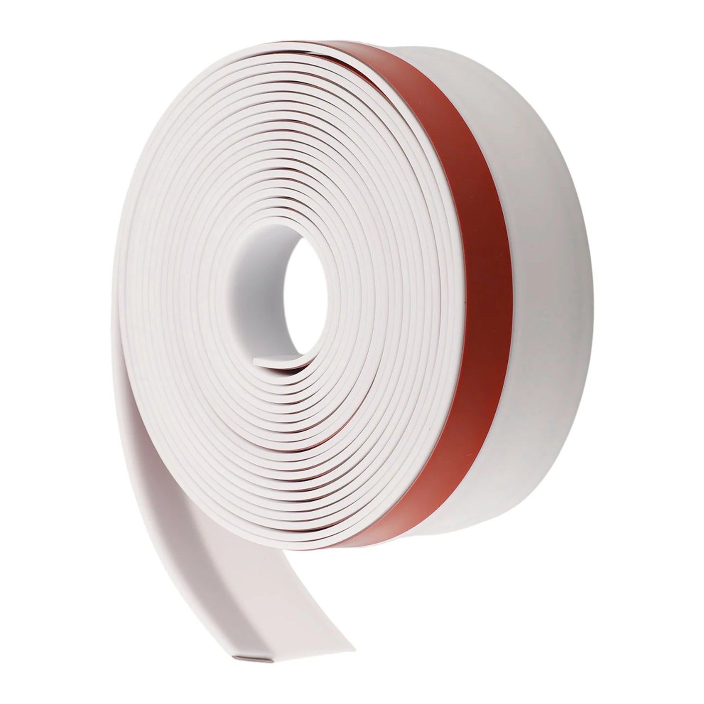 For Garage Doors Dust And Water Barrier 5M Door Frame Strip Garage Maintenance White Easy Installation Sealing Strip Appliance