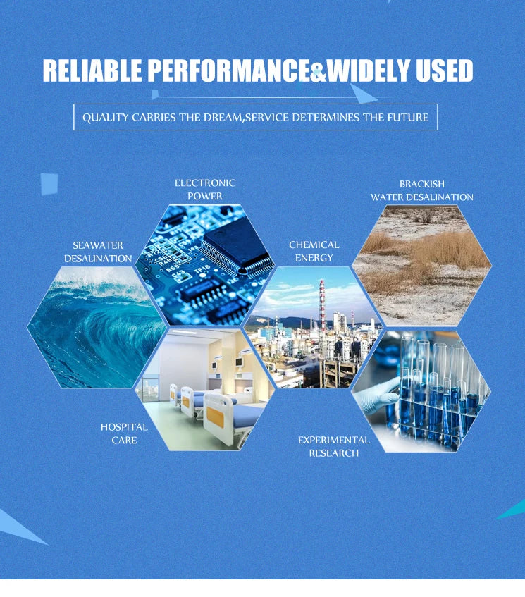 Household Water Filter with Water Tank for Kitchen Under-sink Pure Water Purification Machine