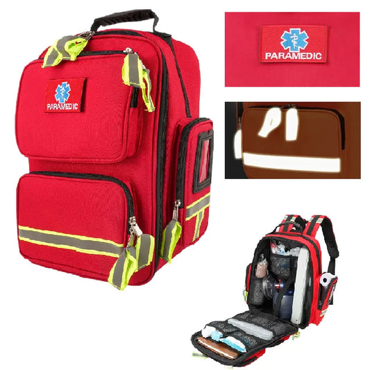 Outdoor Motorcycle cycling first aid kit Emergency Survival Kit Medical Classified Storage Backpack for Travel Camping Rescue