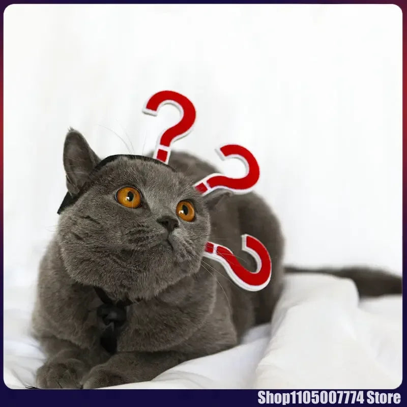 Pet Costume Funny Headwear for Cat Puppy Dog Halloween Photography Props Party Supplies Pet Accessories
