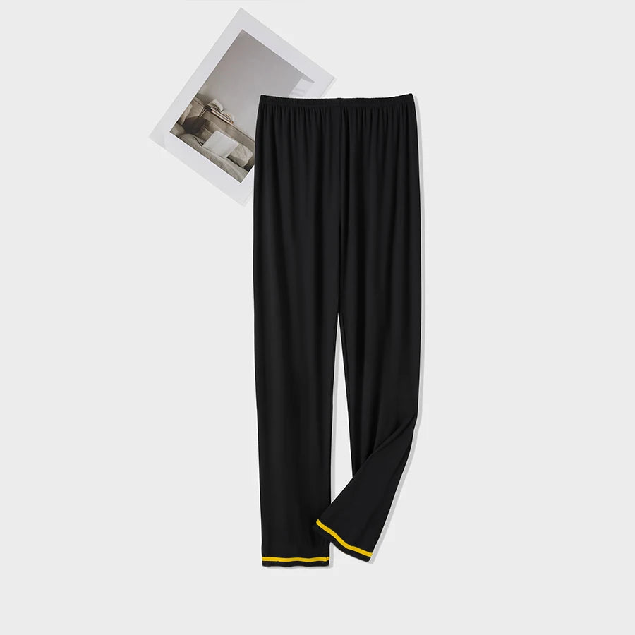 Pajama Pants Men's Spring and Autumn Loose Casual Trousers Home Pants Men's Home Pants Can Be Worn Outside