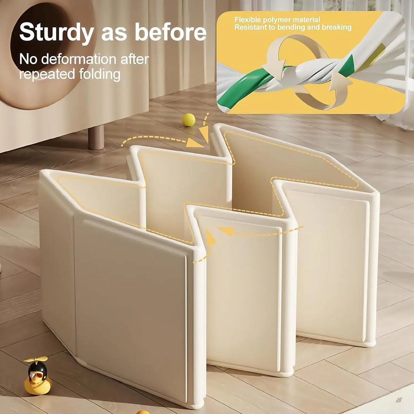 Baby Bathtub,Portable Baby Tub,Quick Pop Up Non Inflatable Bathtub Space-Saving,Durable Tubs for 0~8 Years old Infants