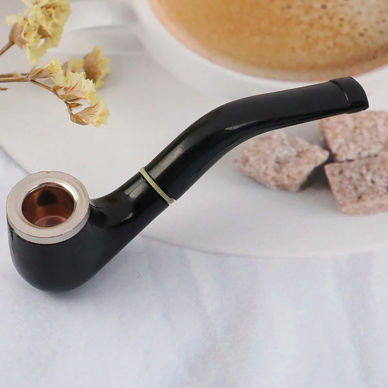 1/6 Miniature Scene Model Dollhouse Accessories Mini Handheld Smoking Pipe Toys