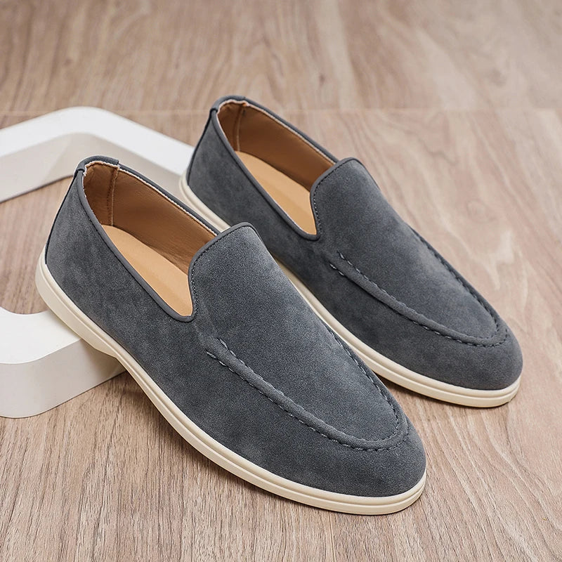 Men Casual Shoes Formal Man Loafers Leisure Walk Tassel Moccasins Italian Breathable Slip on Male Boat Shoes