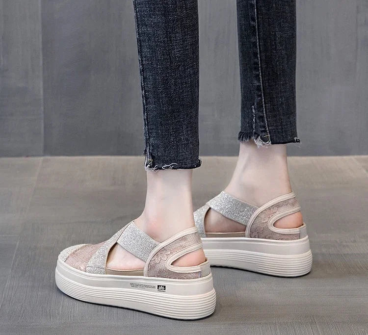 Low Women Footwear Slip On Ladies Shoes Loafers High Platform Offers High Quality Spring Sale With Price Offer Trends 2025 39 A