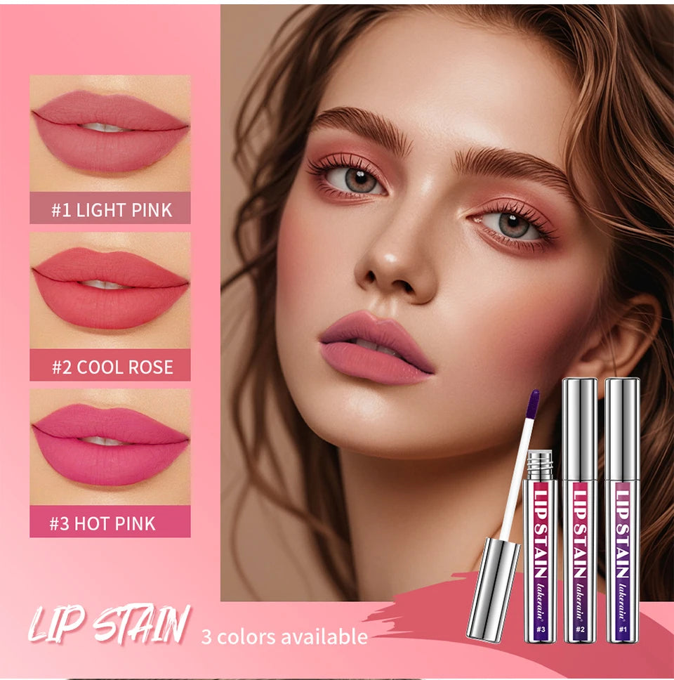 Matte Lip Tint Peel Off Lip Tints Stain Cosmetics Liquid Lipstick Lips Stick Free Shipping Makeup Ink Inks Gloss Pack Set