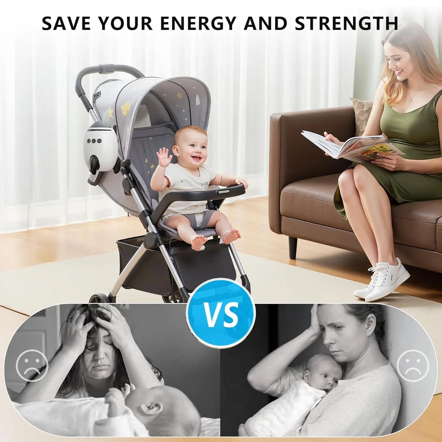 Baby Rocker Portable Baby Bouncer Accessory Can Play Lullabies To Help Babies Fall Asleep Baby Sleep Aid Newborn Essentials Best