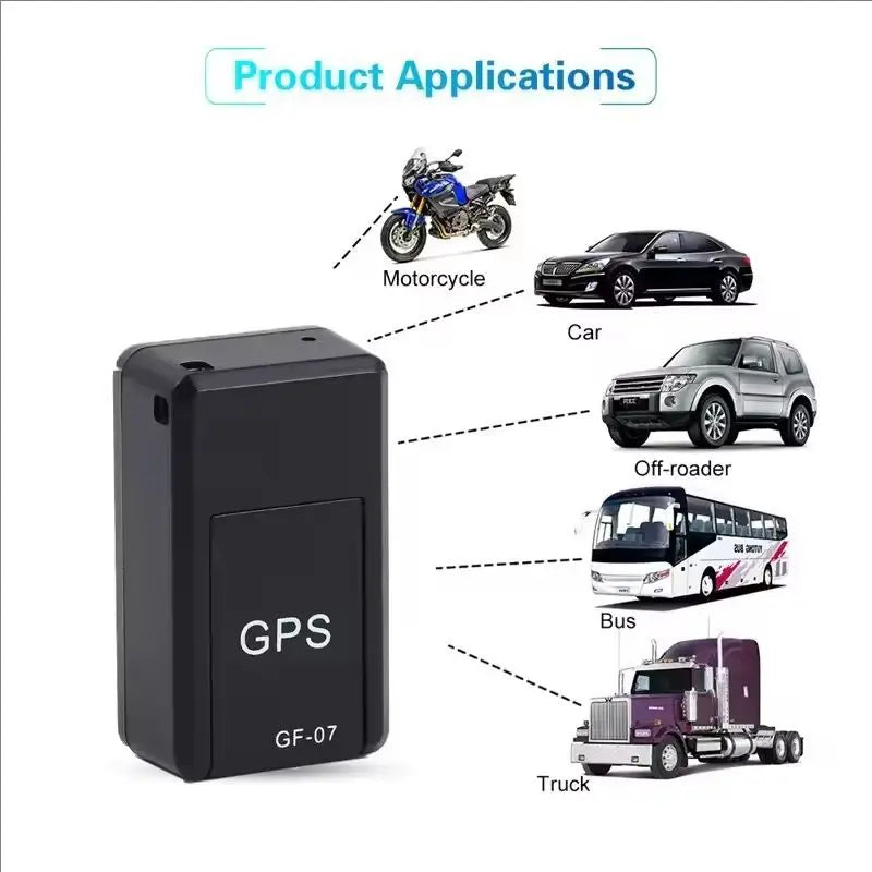 Car GPS Tracker GF07 Magnetic Vehicle GPS Locator Anti-lost Anti-theft Alarm GPS Tracking Device Mini GPS Locator Position APP