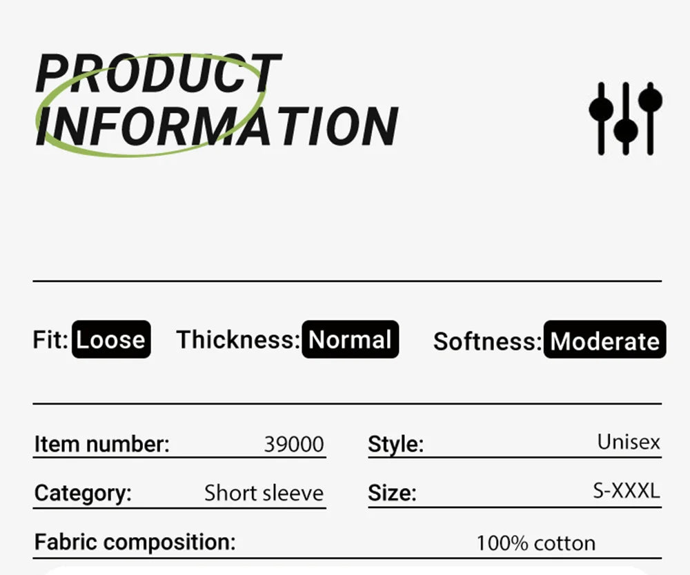 A Cure For Stupid People Clothing Male Oversized Breathable Tshirt Loose T-Shirts Harajuku Casual Cotton Short Sleeve Couple