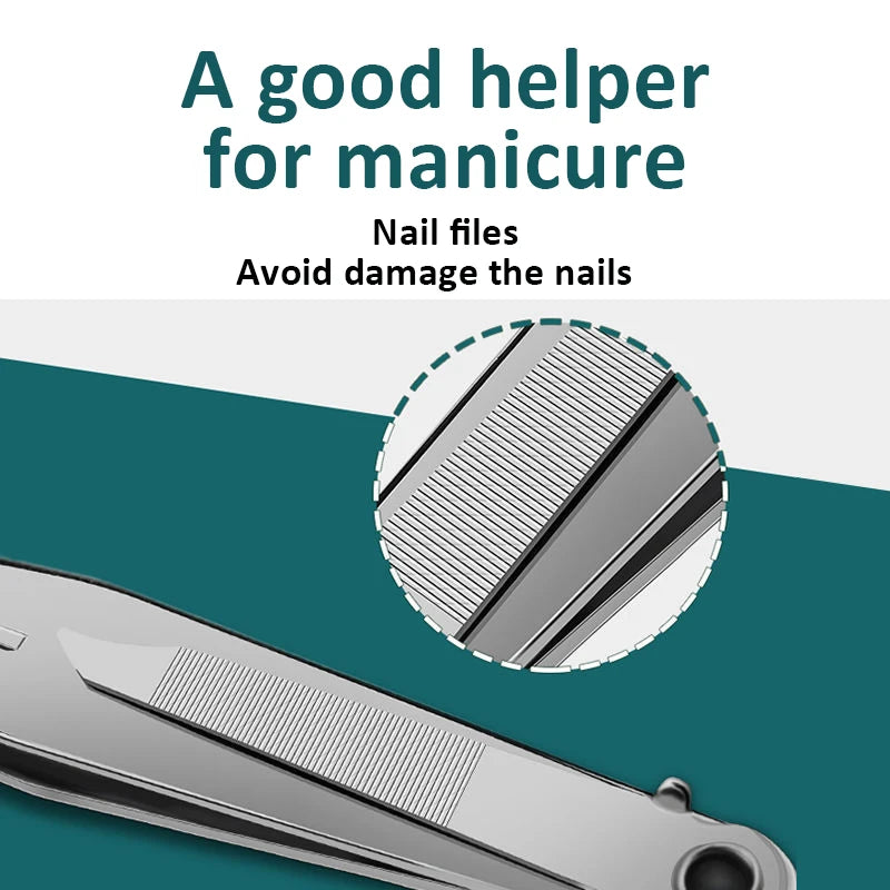 Stainless Steel Nail Clipper Nail Cuticle Cutter Trimmer Scissor Professional Nipper Remover Clipper Manicure Tool coupe ongle