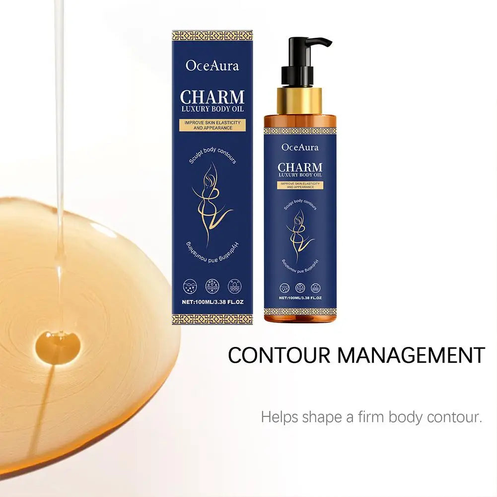 OceAura Natural Plant Oil Body Oil Moisturizes Softens Skin Reduce Cellulite Leaving Supple Gentle Refreshing Smooth Non-sticky