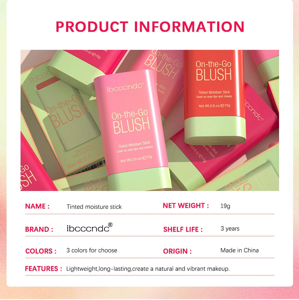 pixiBlush Cosmetic Blush Palette Long lasting Matte Stick Makeup Products Make Up Blusher Cosmetics Pink Blush in Bar Korean