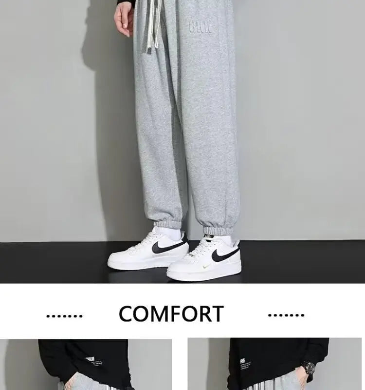 Men's Trousers Casual Trousers Loose Popular Sports Pants Versatile Casual Pants for Boys