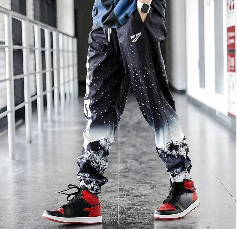 Sweatpants For Men Hip-hop Male Sweat Pants Track Trousers Training Black Athletic Sport Stylish Trend Popular New Items In Y2k