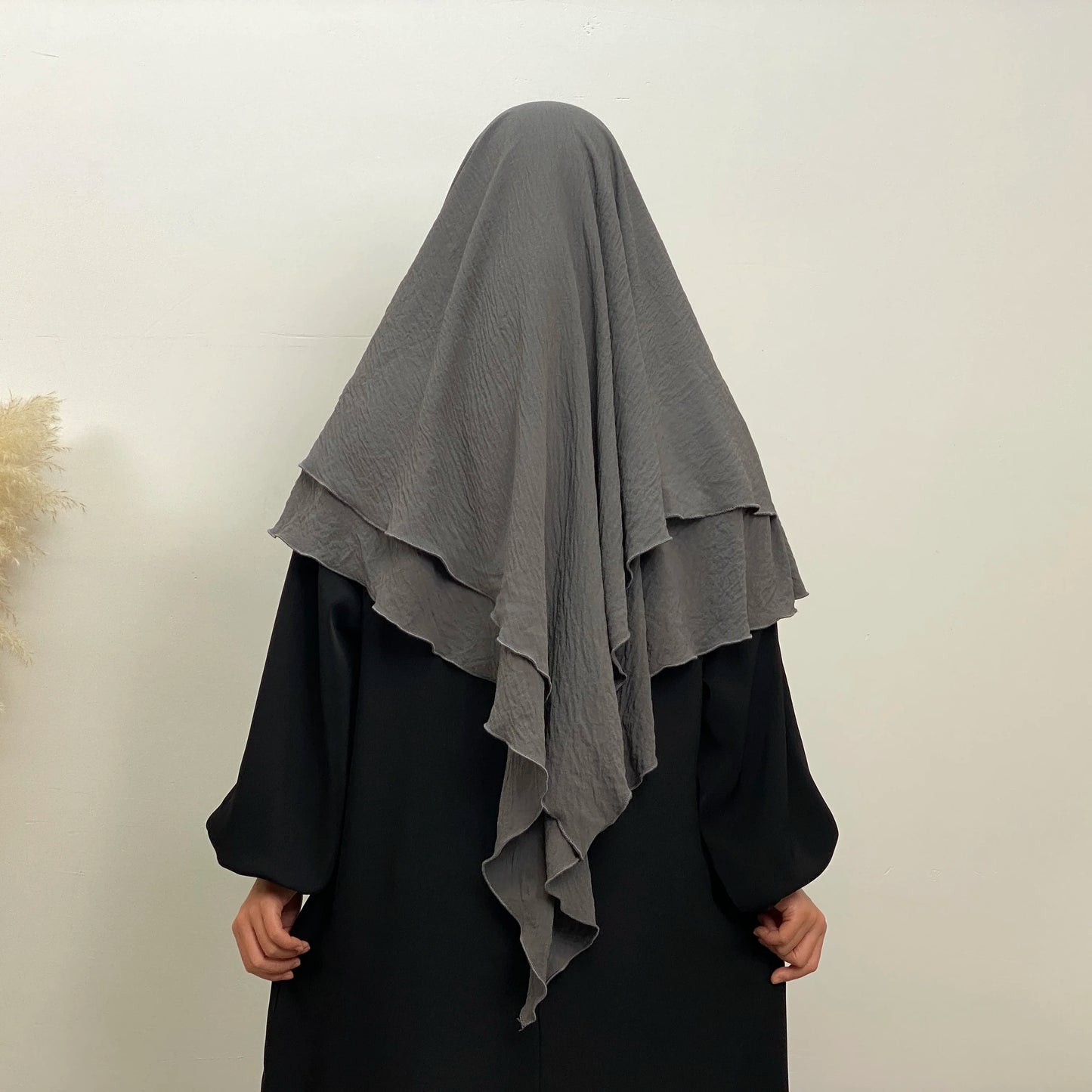 Islamic Clothing Women Muslim Plain Long Khimar Hijab Scarf Headcover Eid Prayer Garment Headdress Dubai Saudi Turkey Indonesia