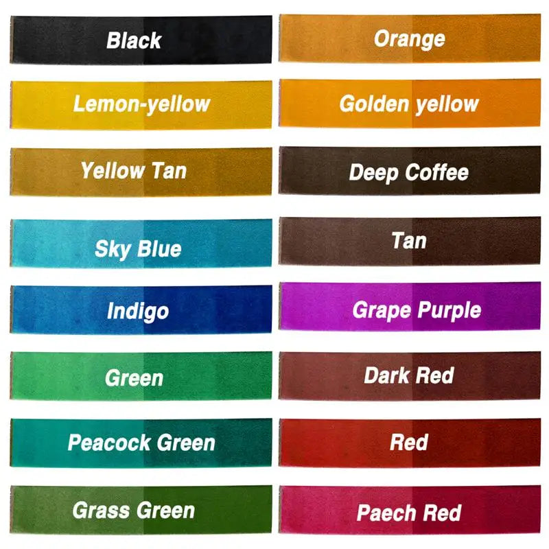 30ml Leather Pigment Dye Coloring Liquid Leather Repair Refurbish For vegetable Leather Dyeing Bag Shoes Skin Care