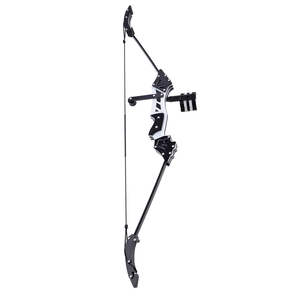 18Lbs Archery Mini Recurve Bow 19" Short Shooting Bow with Wooden Arrows for Youth Teen Children Outdoor Targeting Practice Game