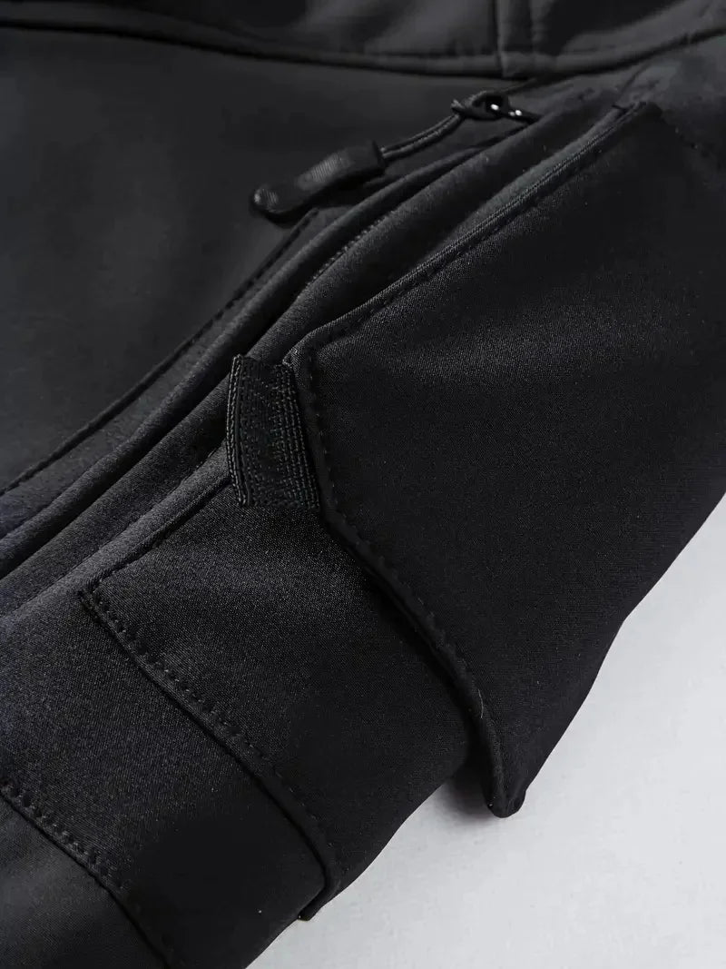 New Autumn WinterTactical Jackets Men Military Soft Shell Waterproof Windproof Hooded Jacket Outdoor Functional Multi-pockets