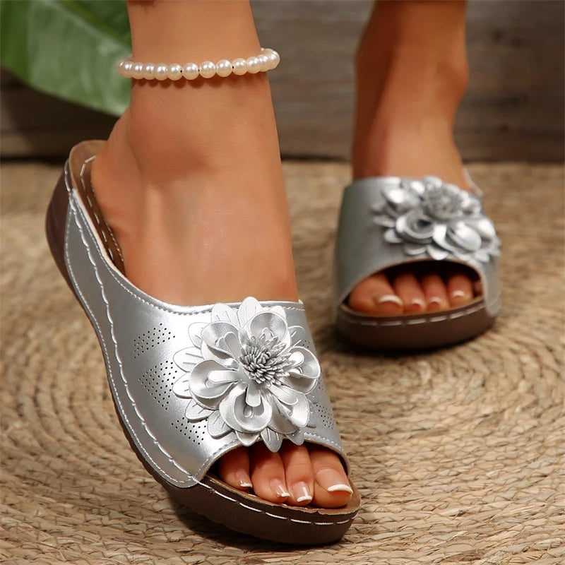 Fashion Women Shoes Sandals Wedge Sandals Ladies Party Women's Sandals Slide Light Female Footwear Zapatos De Mujer