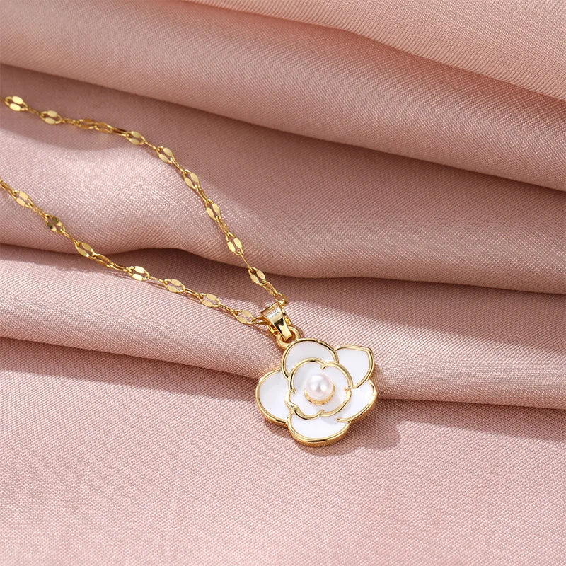 Long Necklace for Women number 5 Character Chain Sweater Chain Leather woven chain Luxury jewelry