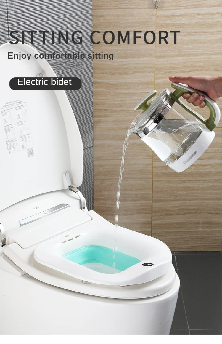 Electric Bidet Washbasin for Pregnant Women Elderly Medicated Tub Private Parts Wash Basin Portable Bidets Personal Hygiene Care