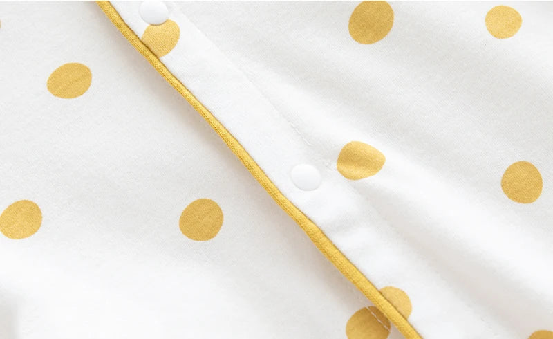 Baby One-piece Clothes Long-sleeved Cotton Newborn Pajamas Rompers Baby Air-conditioned Clothes Spring and Autumn