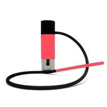 Arabic Portable Cup Hookah Car Shisha Set Indoor Outdoor with Protective Cover Small Narguile Chicha Soft Touch Hookah Gift