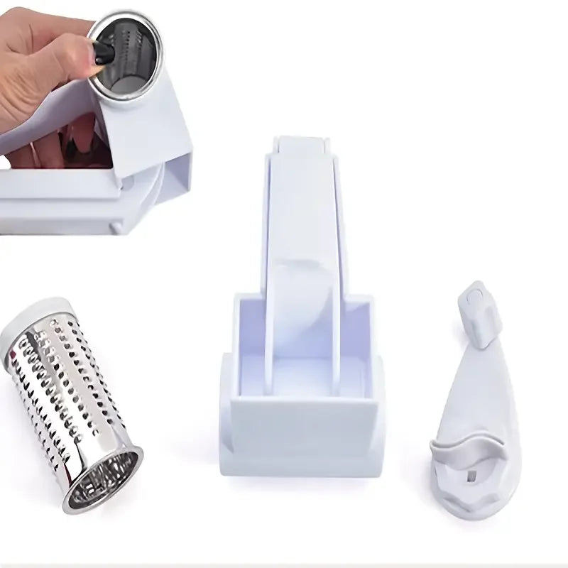 Rotary Cheese Grater - Hand Crank Easy Operation | Perfect for Pasta & Pizza Topping Your Pizza Making Best Friend Easy to Clean