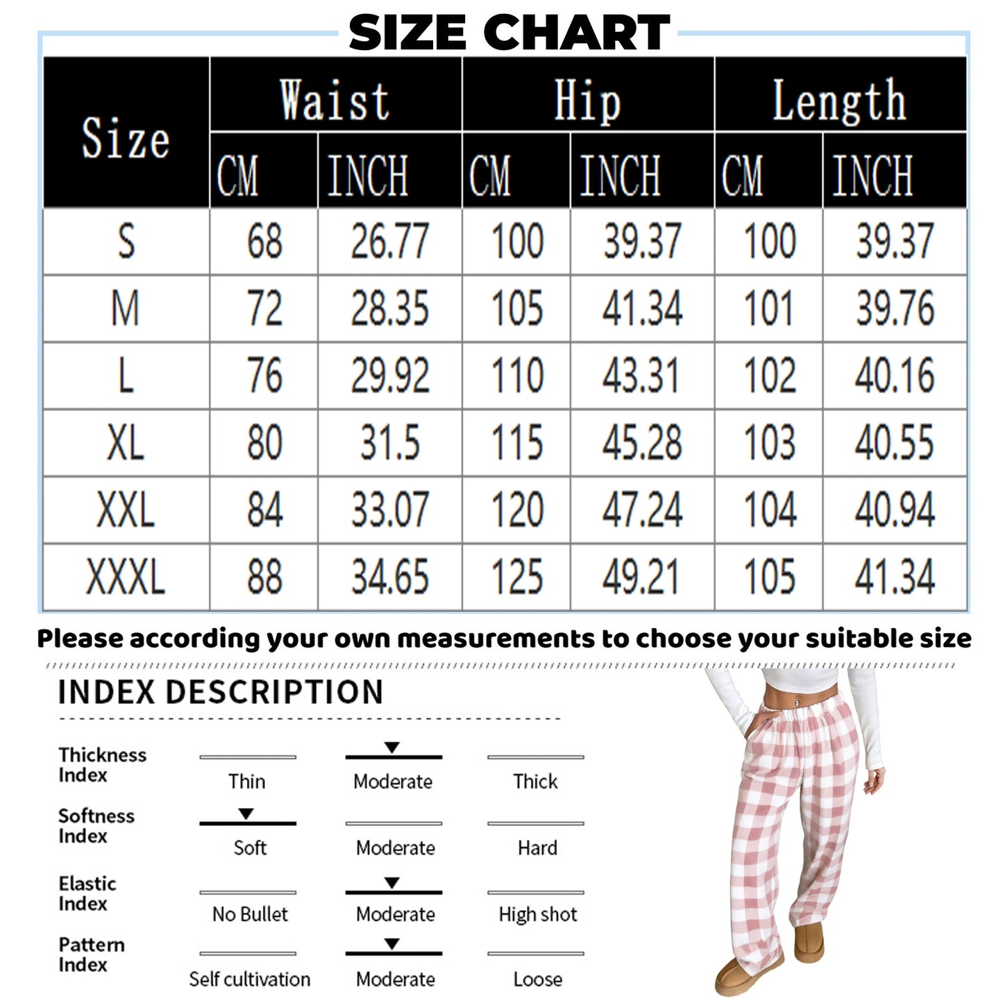 Pajama Pants Women's Trousers Autumn Winter Coral Fleece And Thick Plaid Warm Pants Flannel Home Pants Loose Lounge Wear