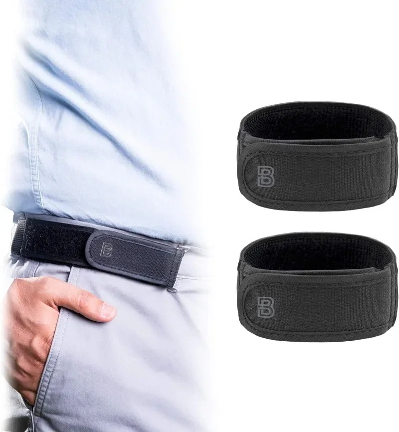 Fashion Comfortable Stylish Belt Loop Buckle-Free Belt Unisex Buckle Free Waist Belts Men's Ultra-soft No Buckle Elastic Belts