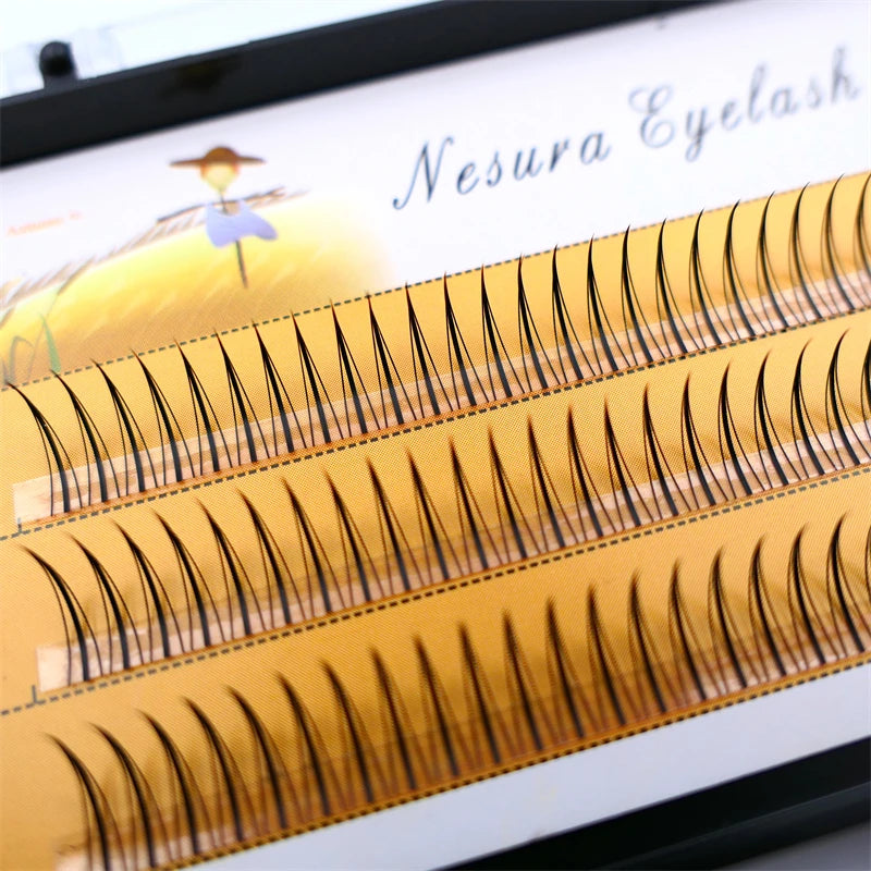 Natural Single Cluster False Eyelash 1 Box 120 Clusters Female Makeup Eyelash Extension False Eyelash Tool