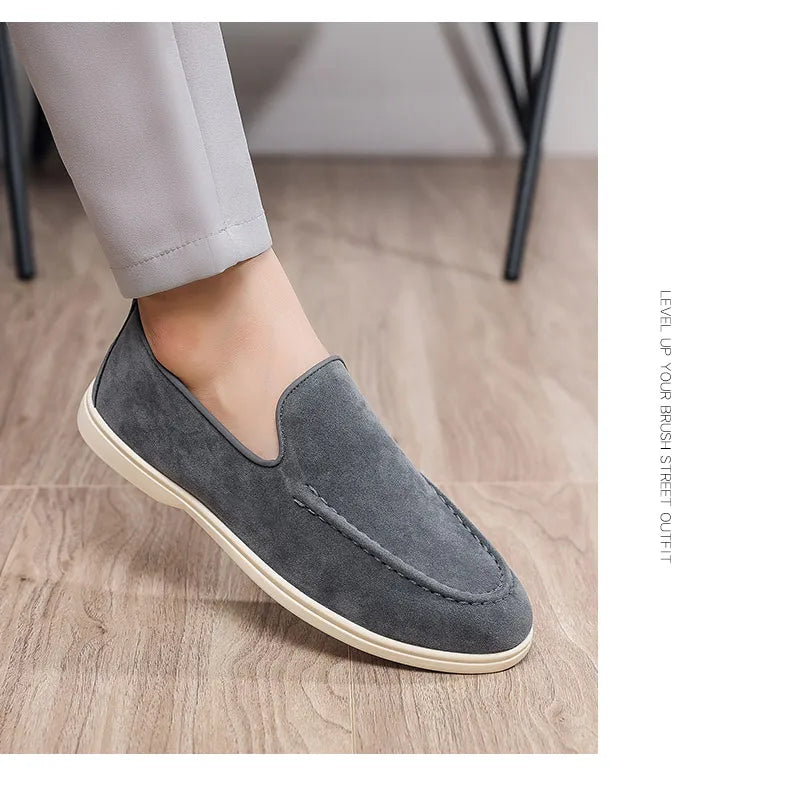 Men Casual Shoes Formal Man Loafers Leisure Walk Tassel Moccasins Italian Breathable Slip on Male Boat Shoes