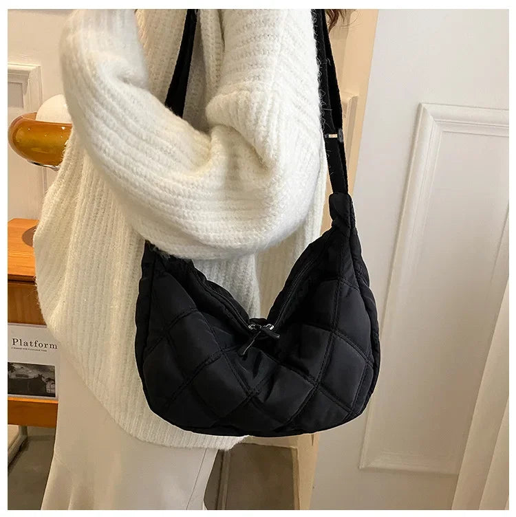 Embroidery Crossbody Bags for Women Large Capacity Handbags Shoulder Messenger Bag Female Popular Fashion Hobos Shopper Bag Sac