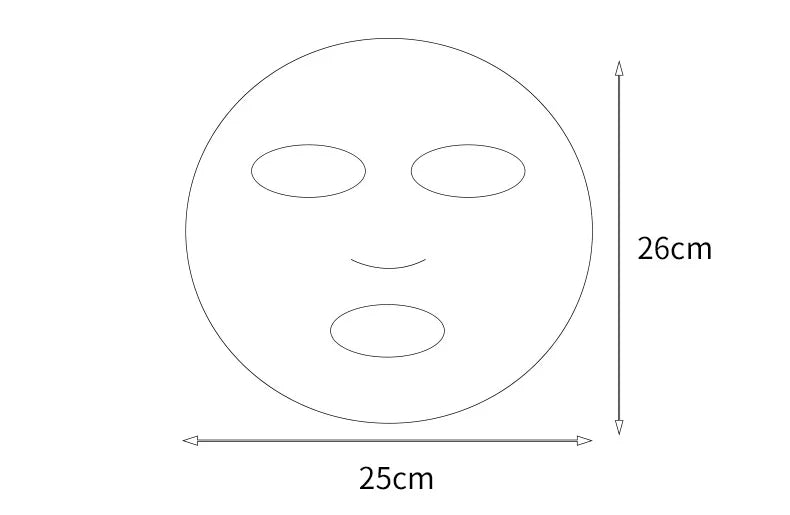 Face Plastic Film Full Face Cleaners Mask Neck Stickers 100Pcs Disposable Paper Transparent PE Masks Wraps Facial Beauty Healthy
