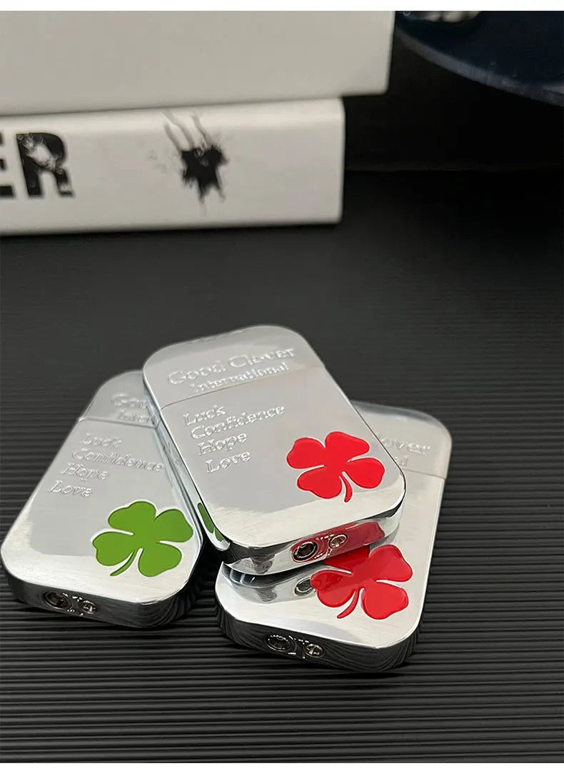 Pink Lighter Creative Lighter Kawaii Windproof Red Flame Lighter Fast Delivery High Value Green Flame Cool Gift