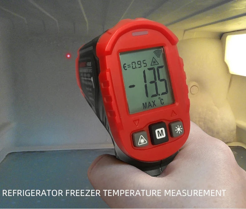 Digital Infrared Thermometer -50~600℃ IR Laser termometro Pyrometer Gun Non-Contact Laser Temperature Meter gauge Tools