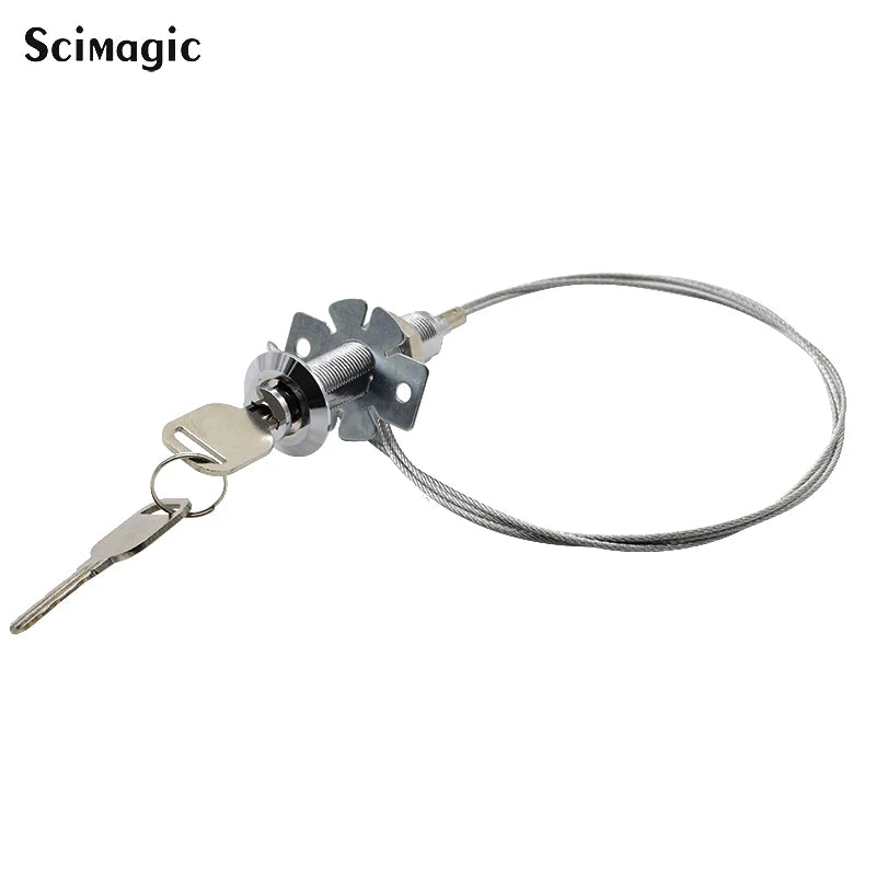 Garage door release key, garage door lock, emergency key release, release lock