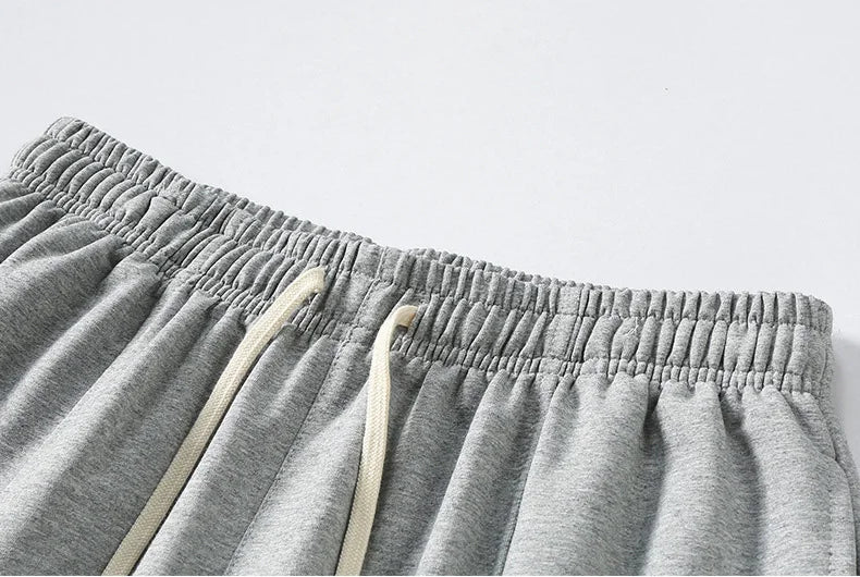 Men Big Tall Sweatpants Extra Long Length Sports Jogger Male Winter Fleece Sweat Pants Black Cotton Stretch Elastic Waist  120cm