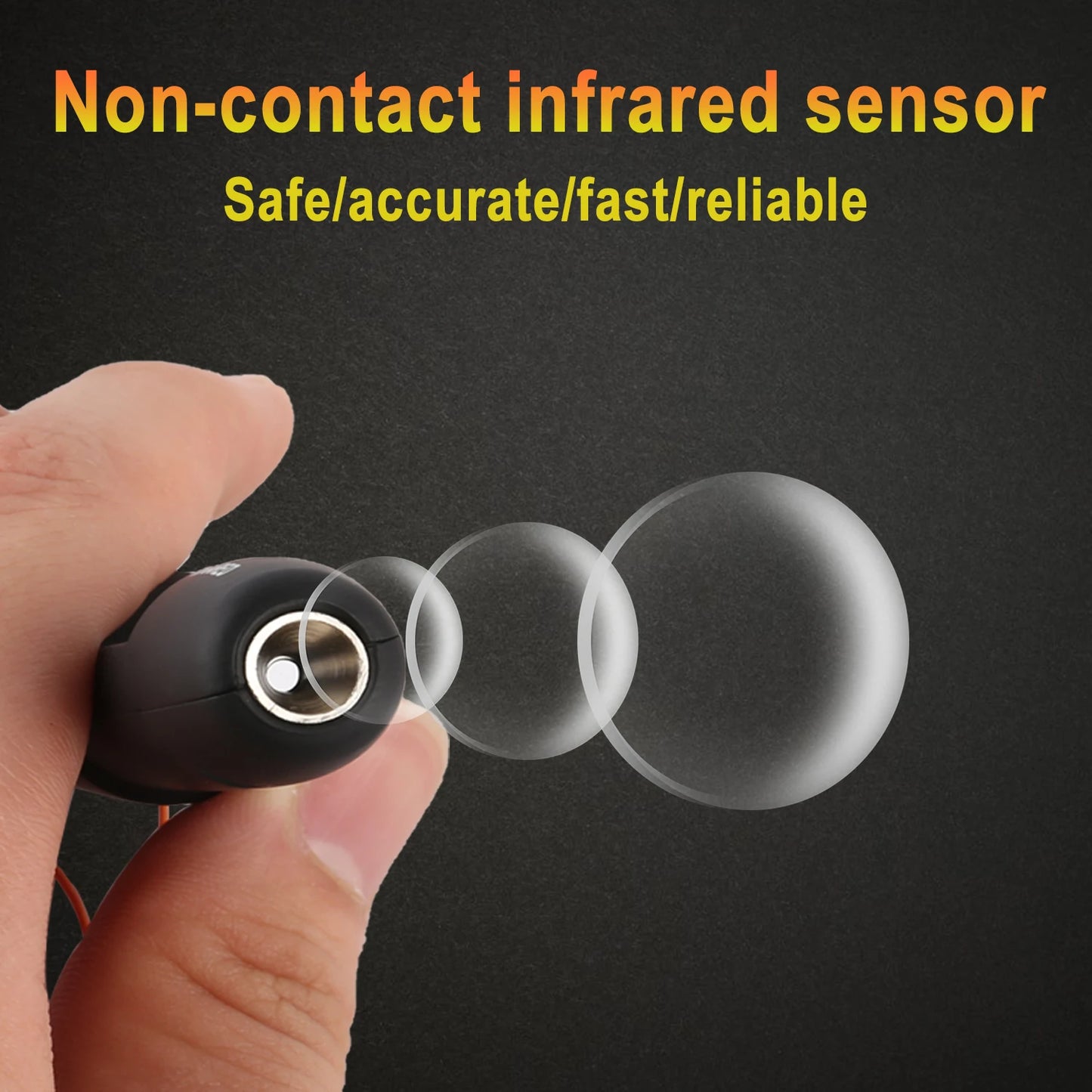Mini Infrared Thermometer Pen Type Non-contact Pyrometer -50~220℃ Laser Temperature Sensor LCD outdoor Home Digital Thermometer